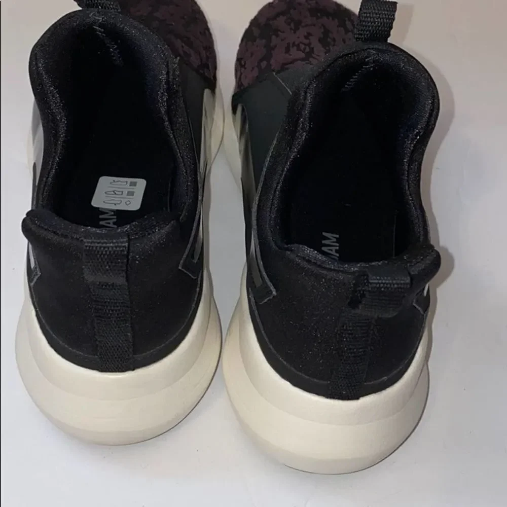 Puma Soft Foam Running Shoes Black Purple 8.5